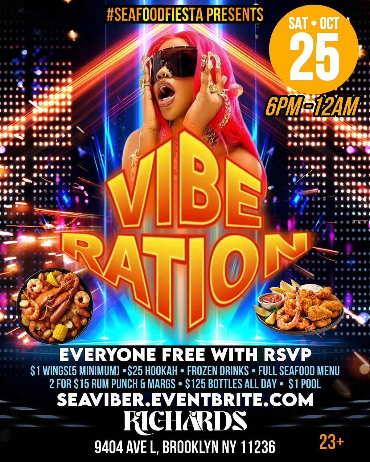 #SeafoodFiesta Presents: VIBE\u2022RATION