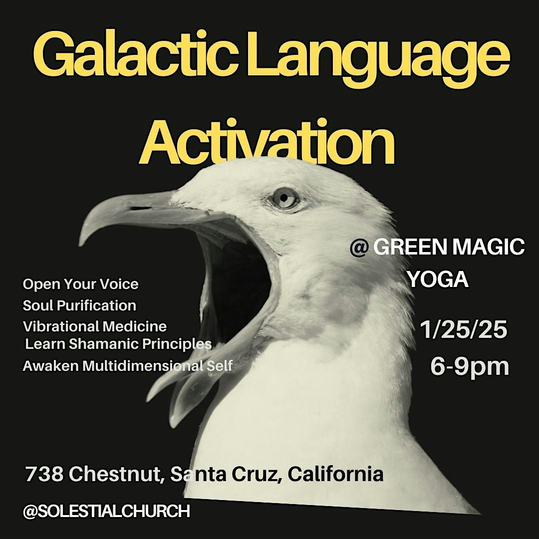 Galactic Language Activation (Santa Cruz)