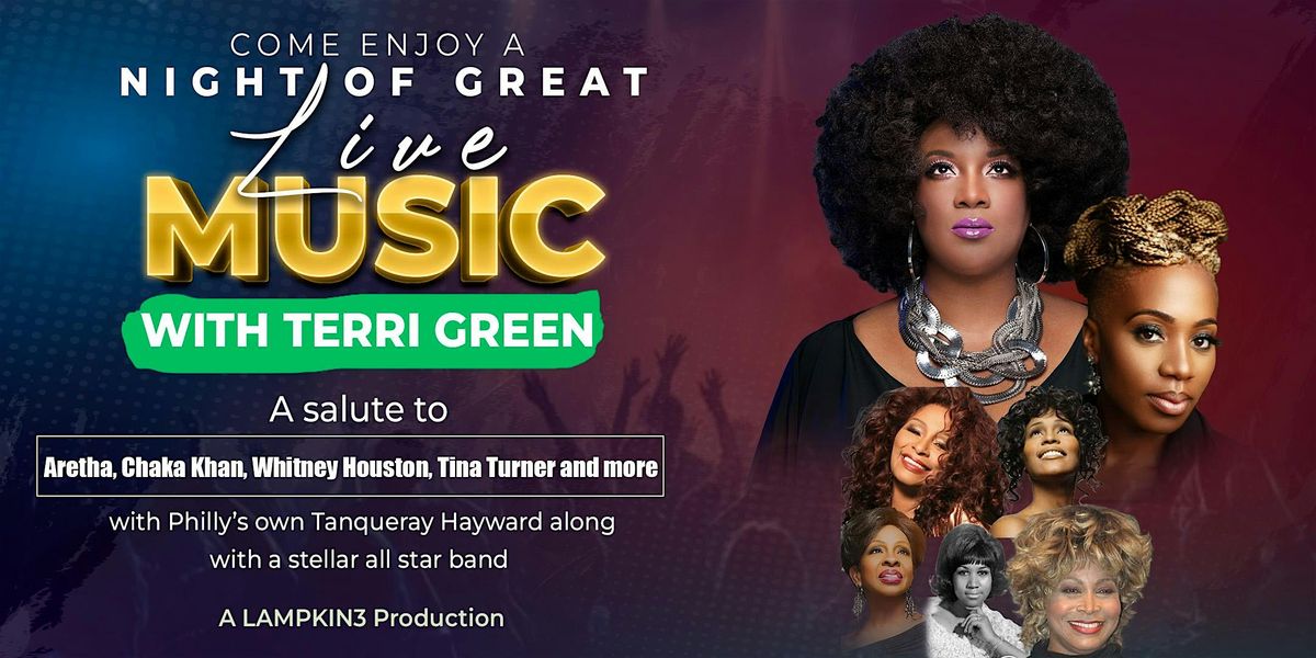 Terri Green with her All-Star Band and special guest Tanquerey Hayward