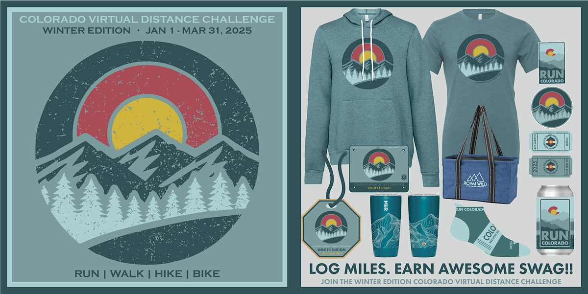 CO Virtual Distance Challenge - 2025 Winter Edition (Run\/Walk\/Hike\/Bike)