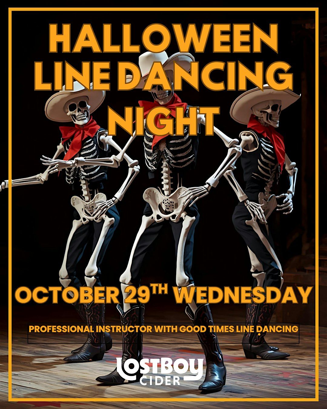 HALLOWEEN LINE DANCING NIGHT!