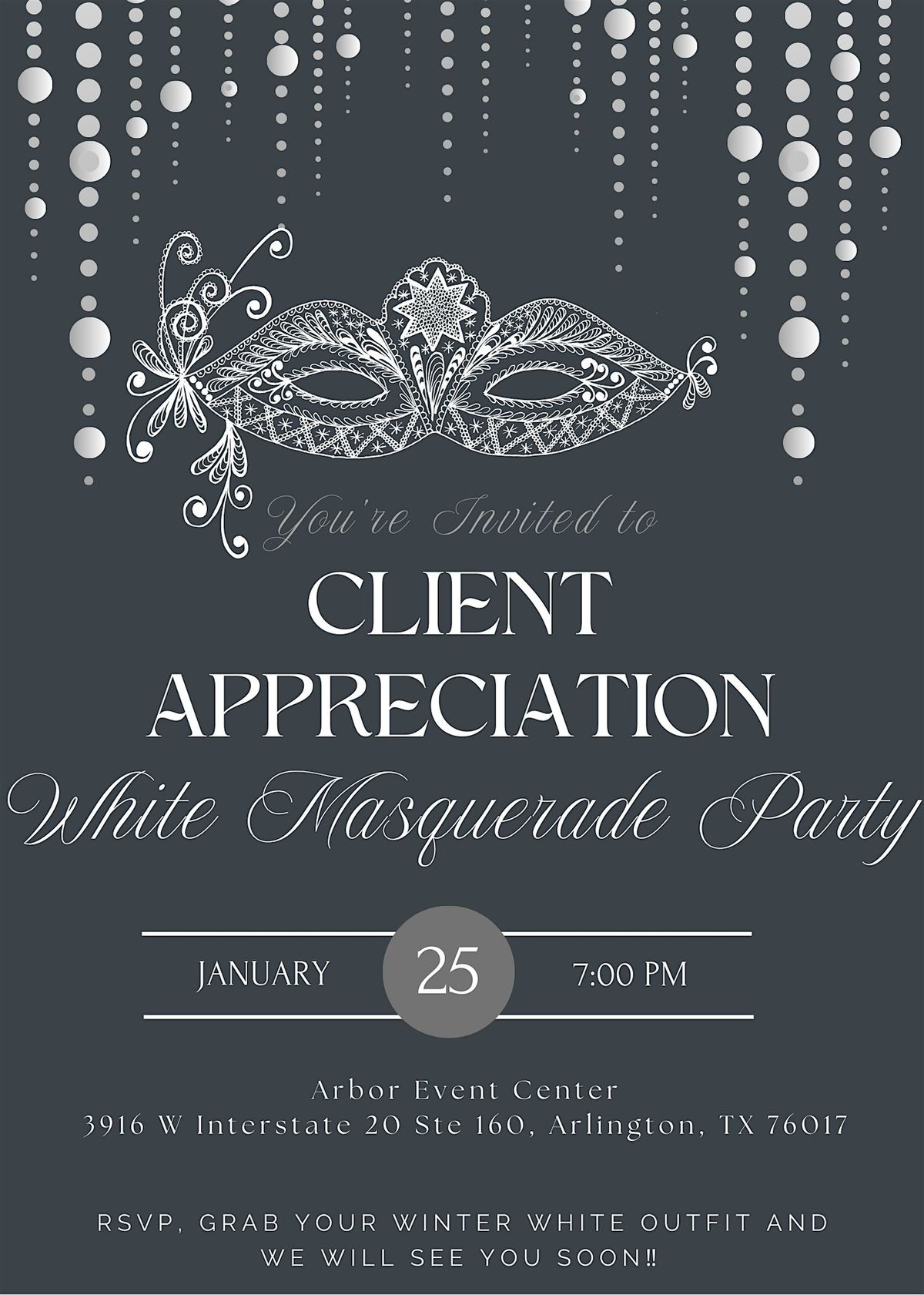 Save the Date: Client Appreciation 12\/28\/24