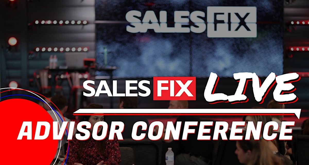 SALES FIX LIVE FALL  2025