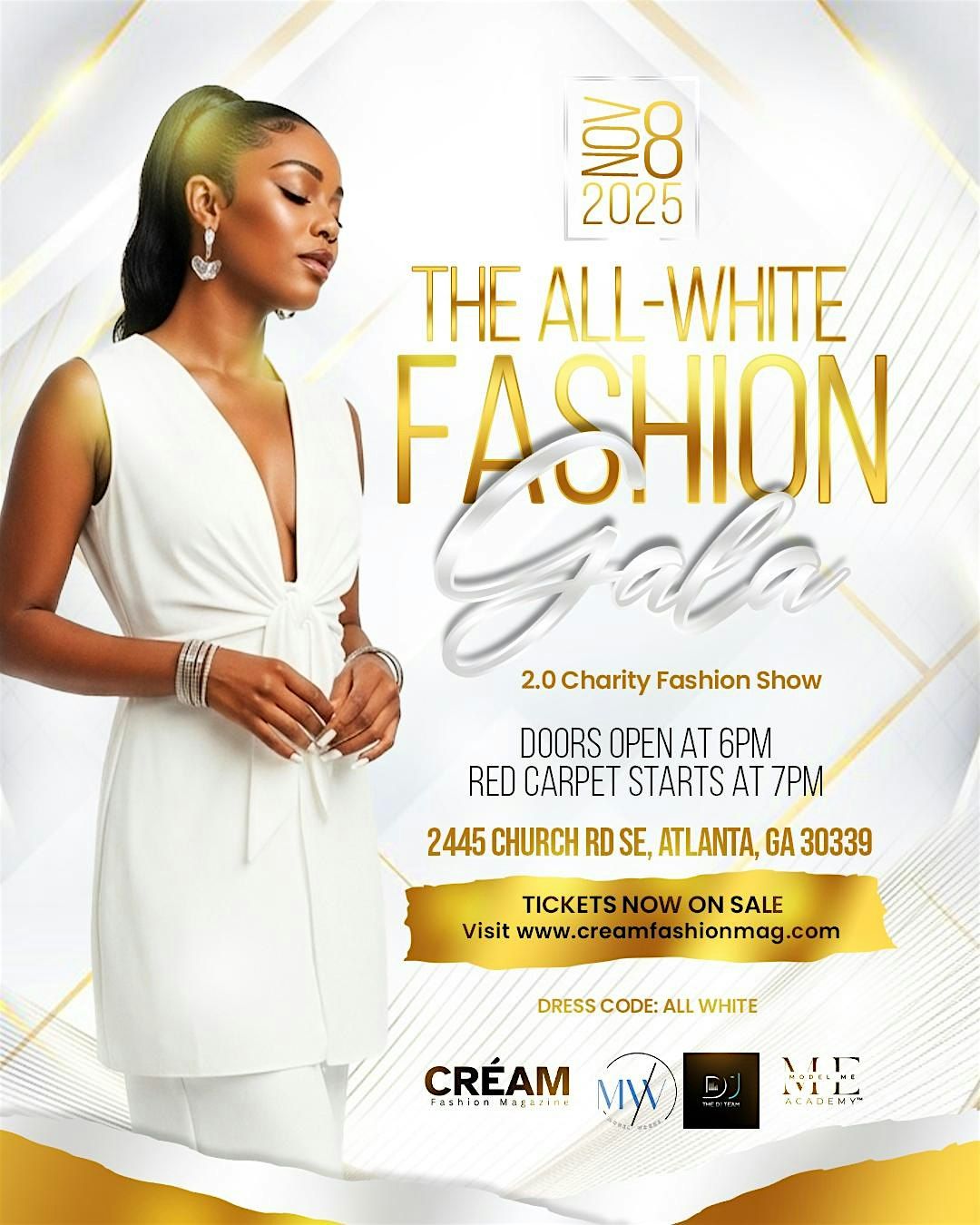 The All-White Fashion Gala 2.0 Fashion Show