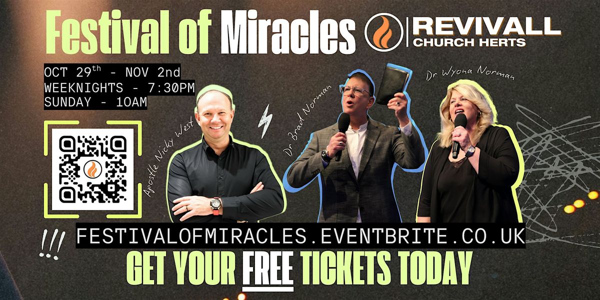 Festival Of Miracles w\/ Apostle Nicky West