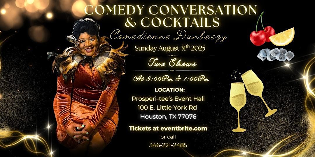 Comedy, Conversation and Cocktails