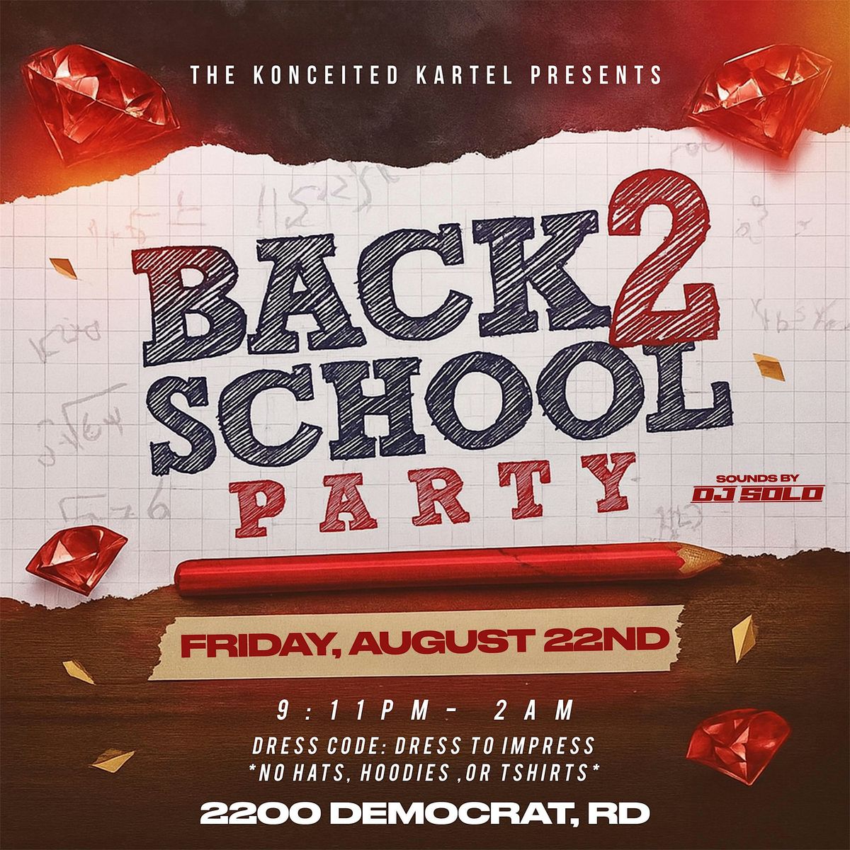 Back 2 School Party