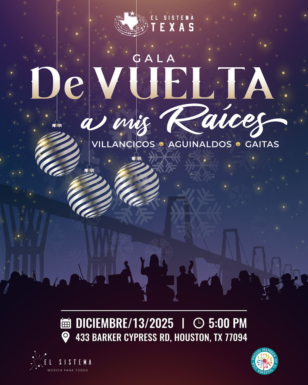 GALA \u201cDe Vuelta a mis Ra\u00edces\u201d