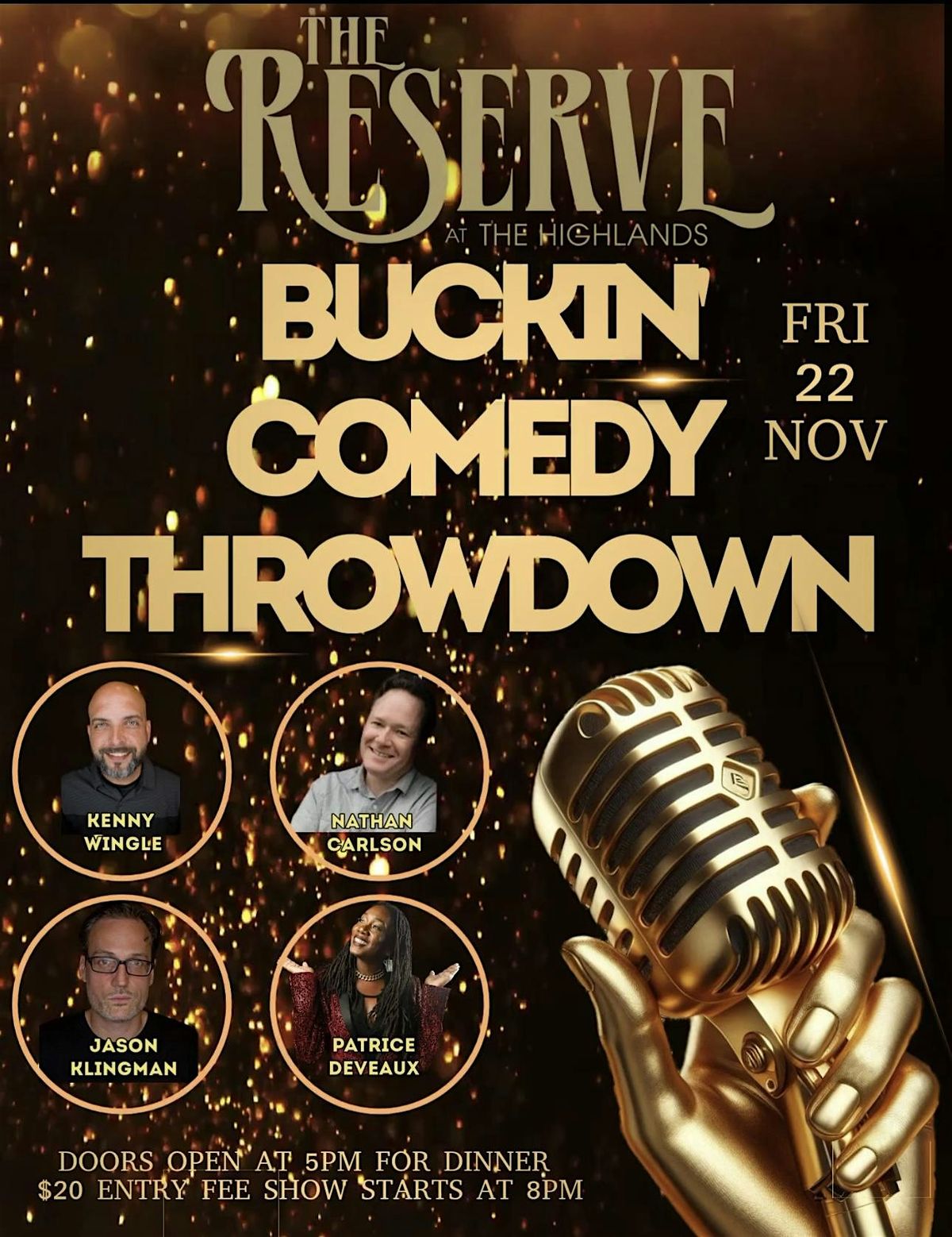 Buckin' Comedy Throwdown