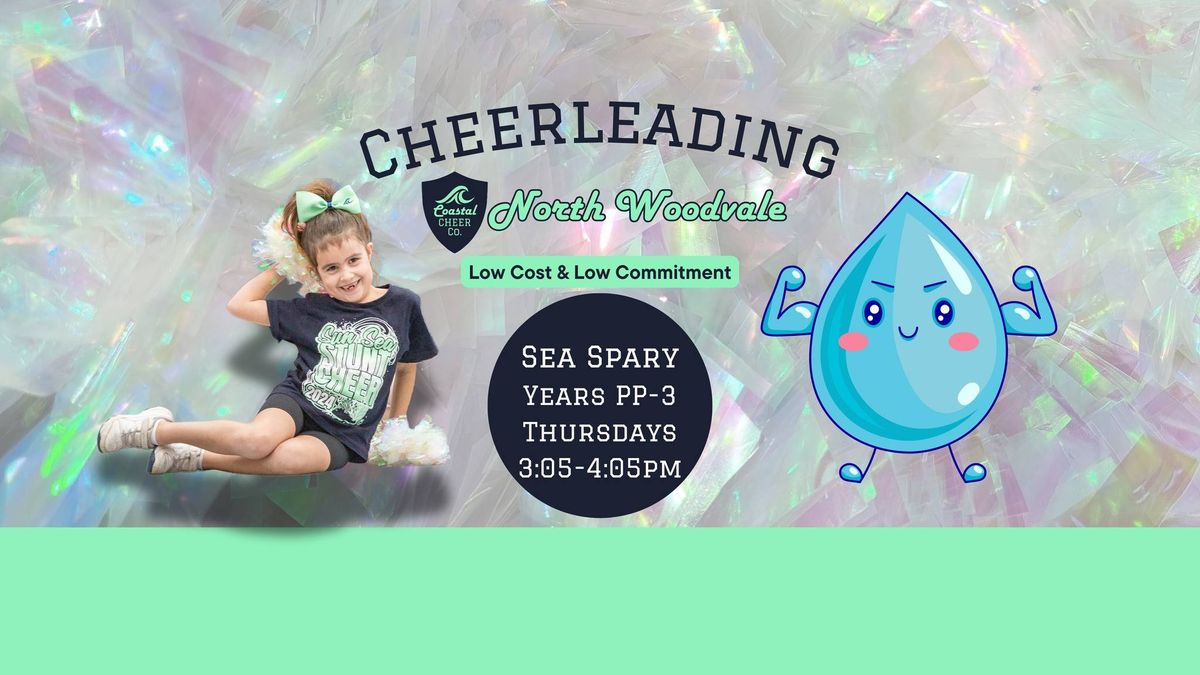 CHEERLEADING | Sea Spray TERM 3 (North Woodvale | Years PP-3 | Thurs 3:05-4:05pm)