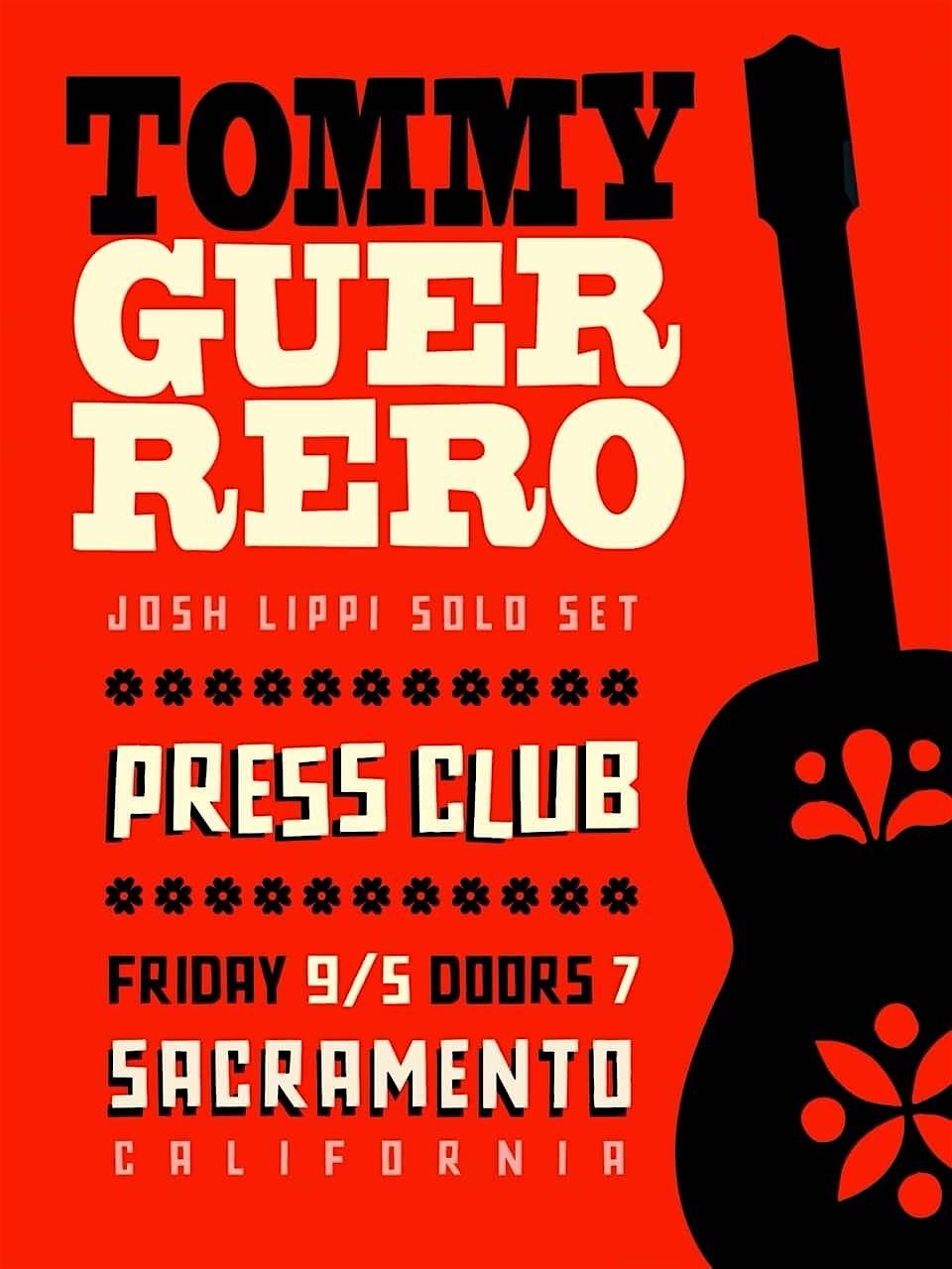 Tommy Guerrero live at The Press Club!