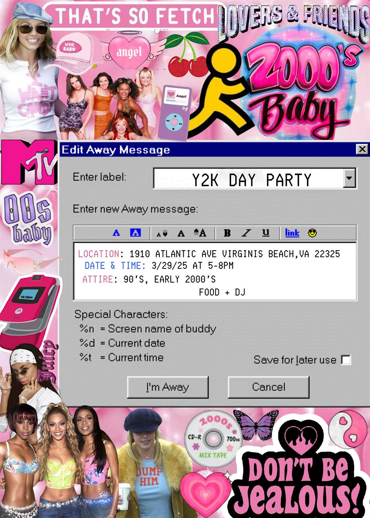 Y2K Day Party