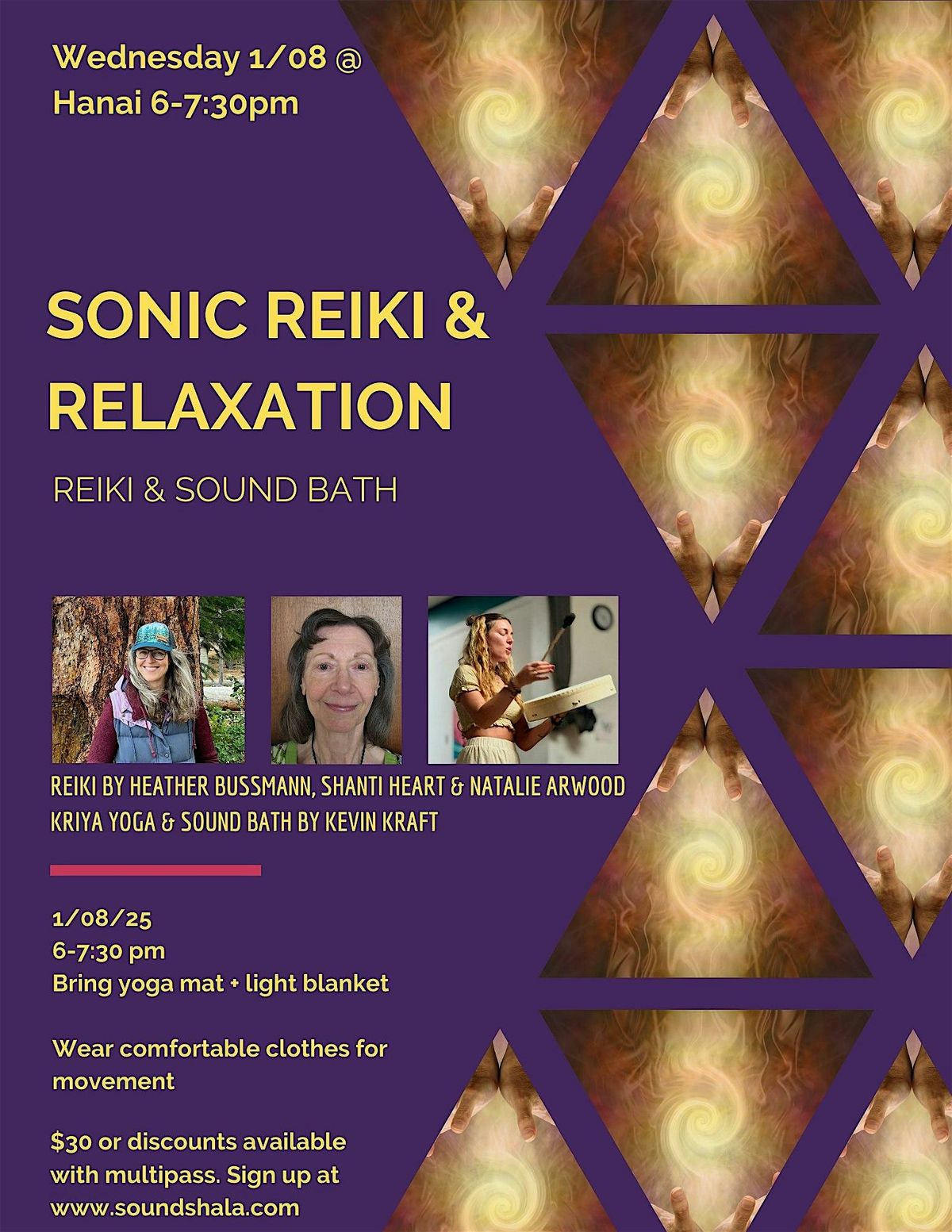 Sonic Reiki & Relaxation Sound Bath