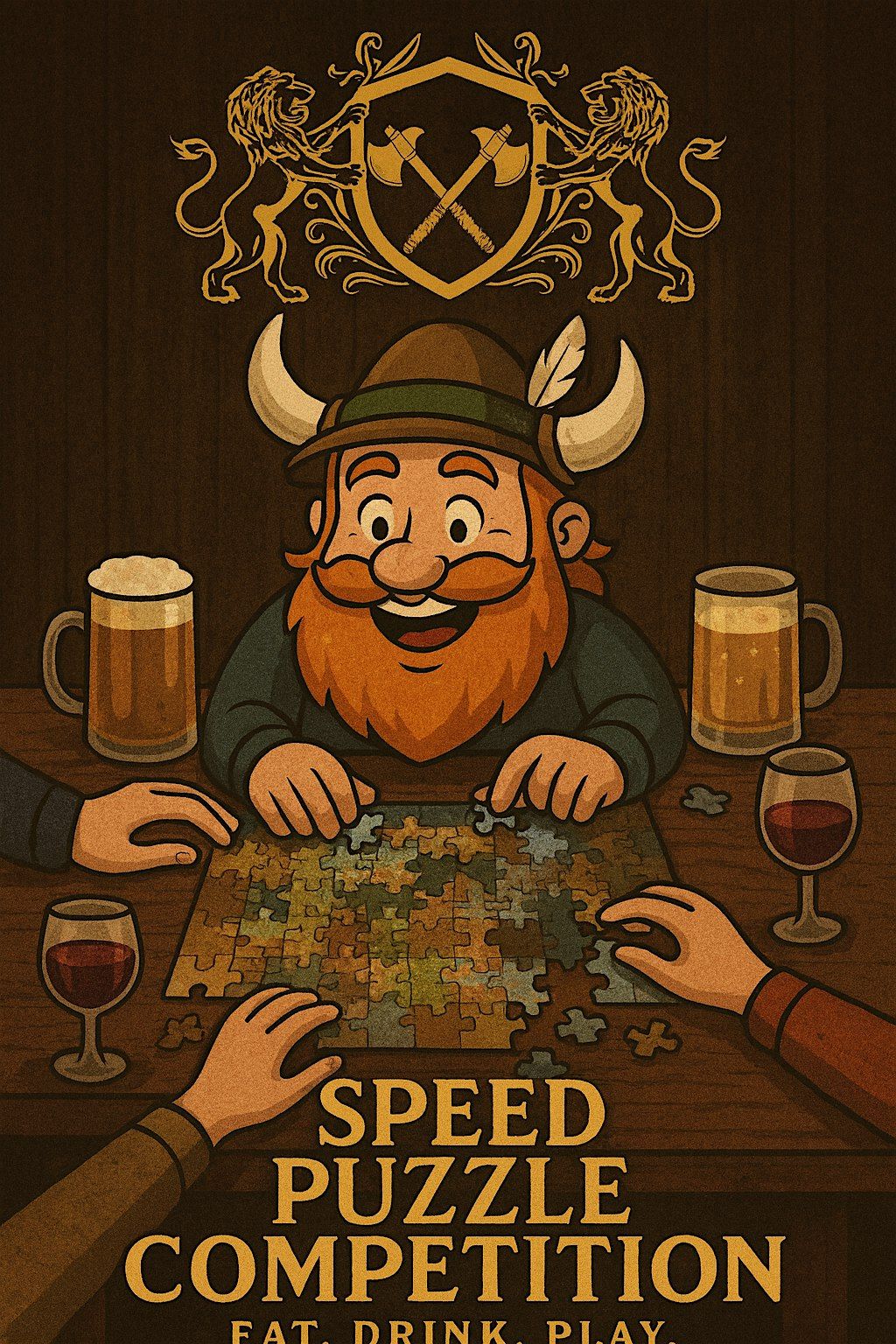 Jigsaw Puzzle Competition Night