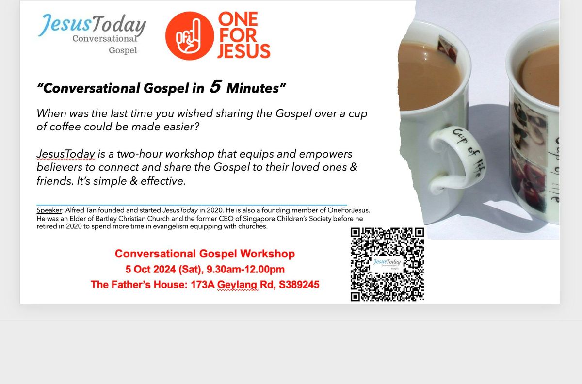 Conversational Gospel Training