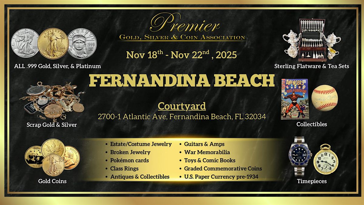 Fernandina Beach, FL FREE 5- Day Event