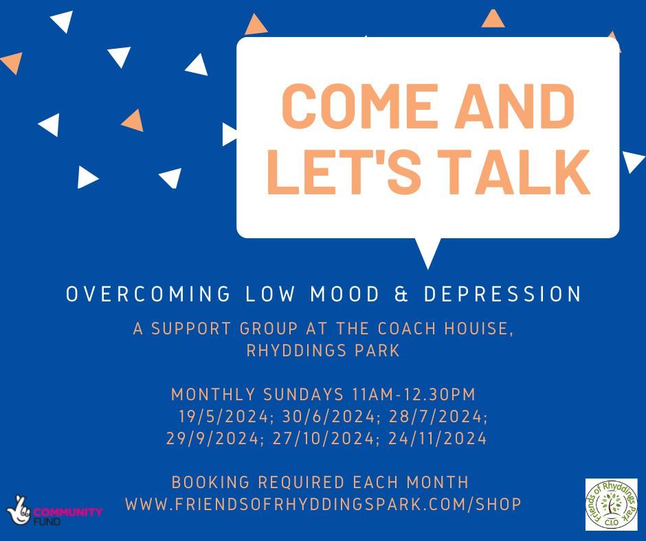 Overcoming Low Mood & Depression Support Group