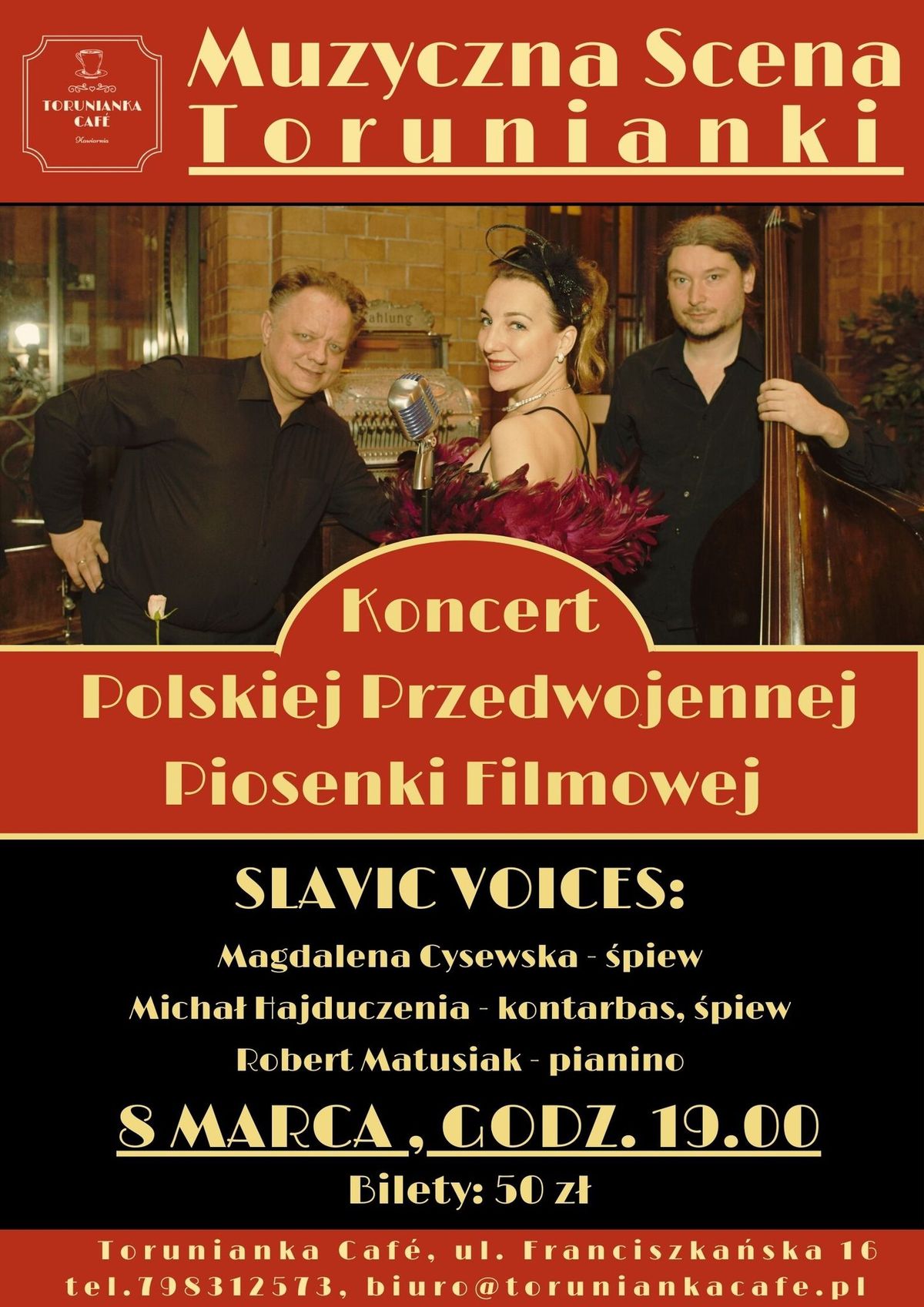 Koncert Polskiej Przedwojennej Piosenki Filmowej. 