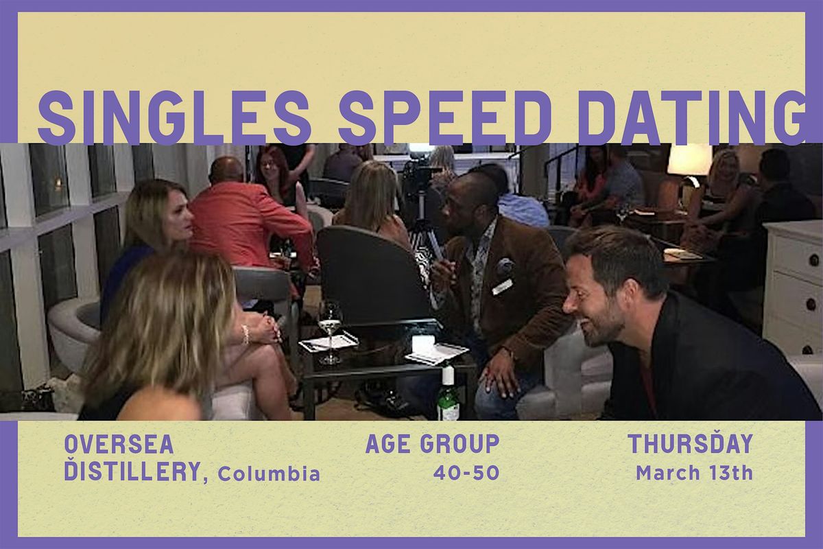 Singles Speed Dating (Age 40-50)