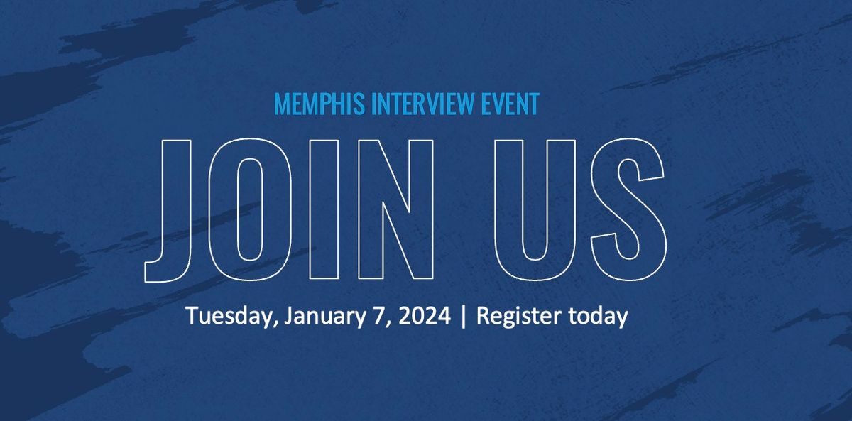 Memphis Interview Event