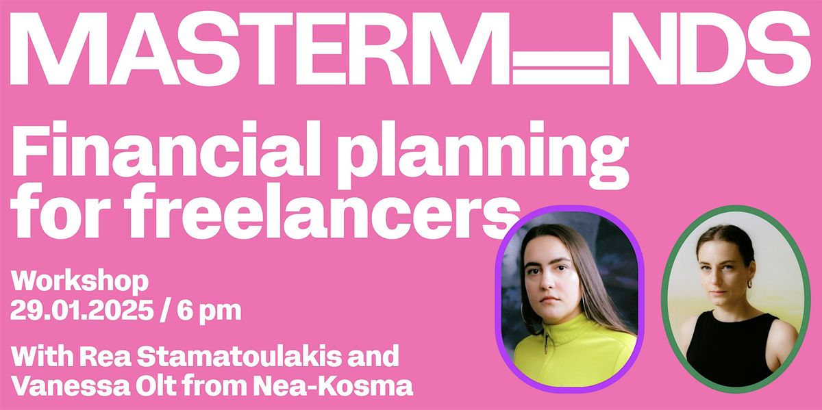 Workshop: Financial Planning for Freelancers