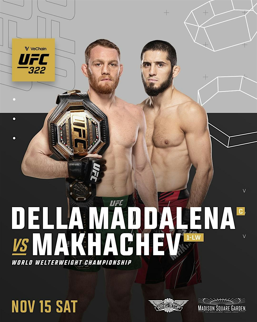 UFC 322 Jack Della Maddalena Islam Makhachev PPV Watch Party! NO COVER