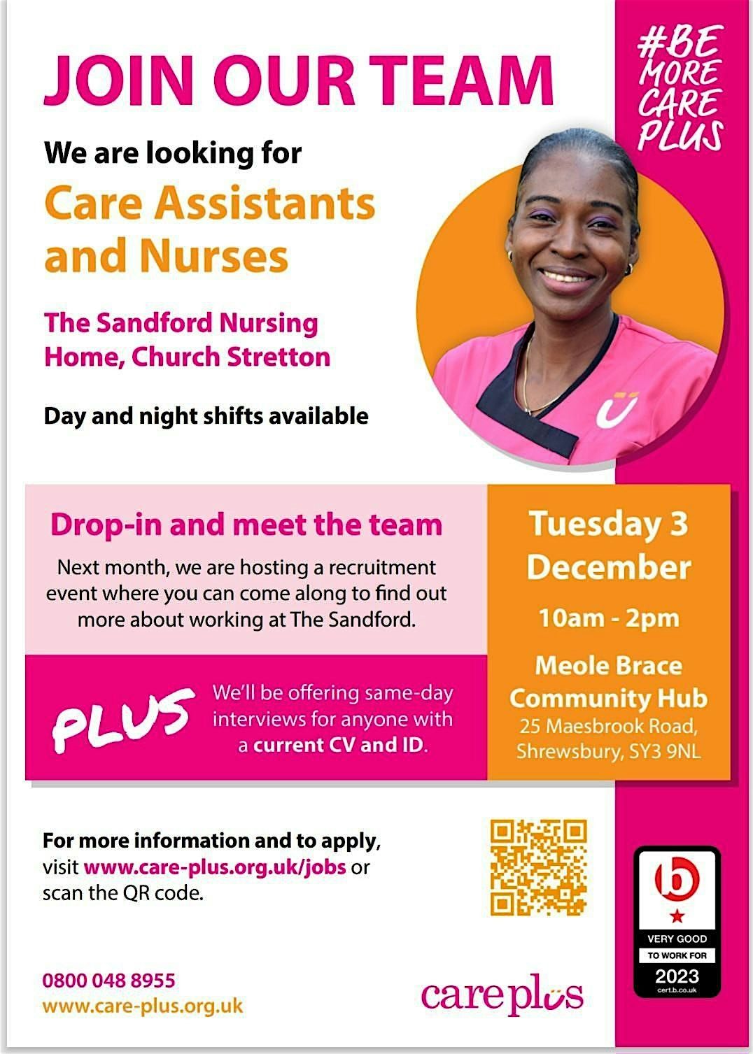 Recruitment Event - Care Assistants & Nurses