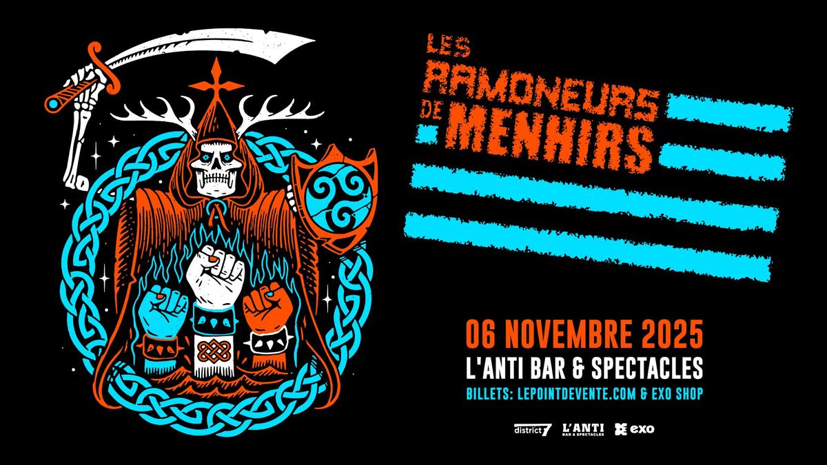 Les Ramoneurs de Mehnirs \/\/ Jeudi 6 novembre 2025 \/\/ L'Anti Bar & Spectacles 