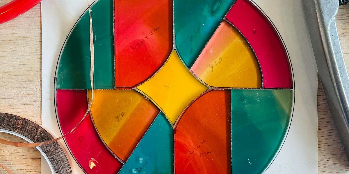 Dec 13: Stained Glass Sun Catcher