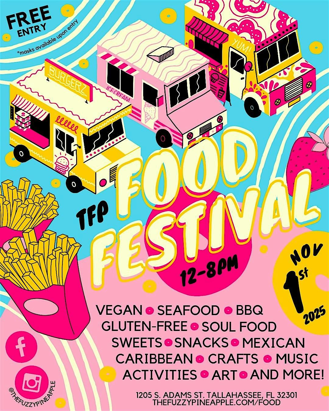 TFP Food Festival - Shop Local Shop Small Tallahassee Market Food Trucks