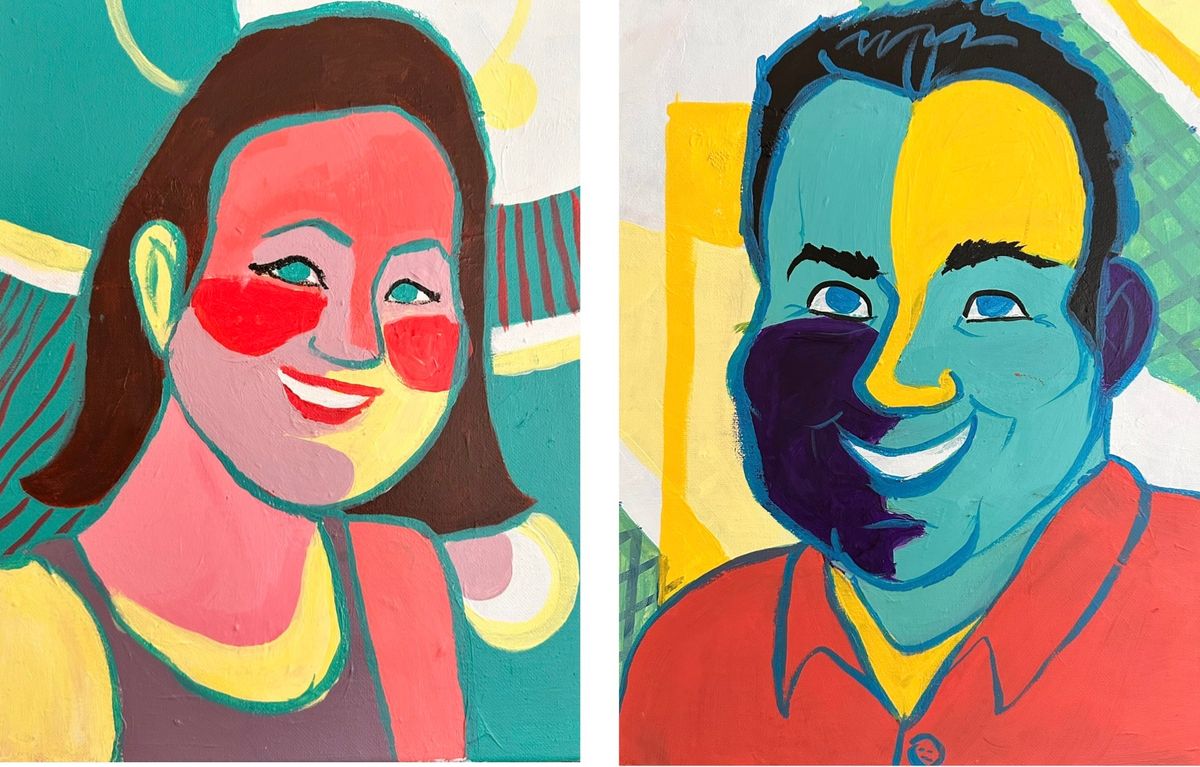 Paint Your Partner - Picasso Style!