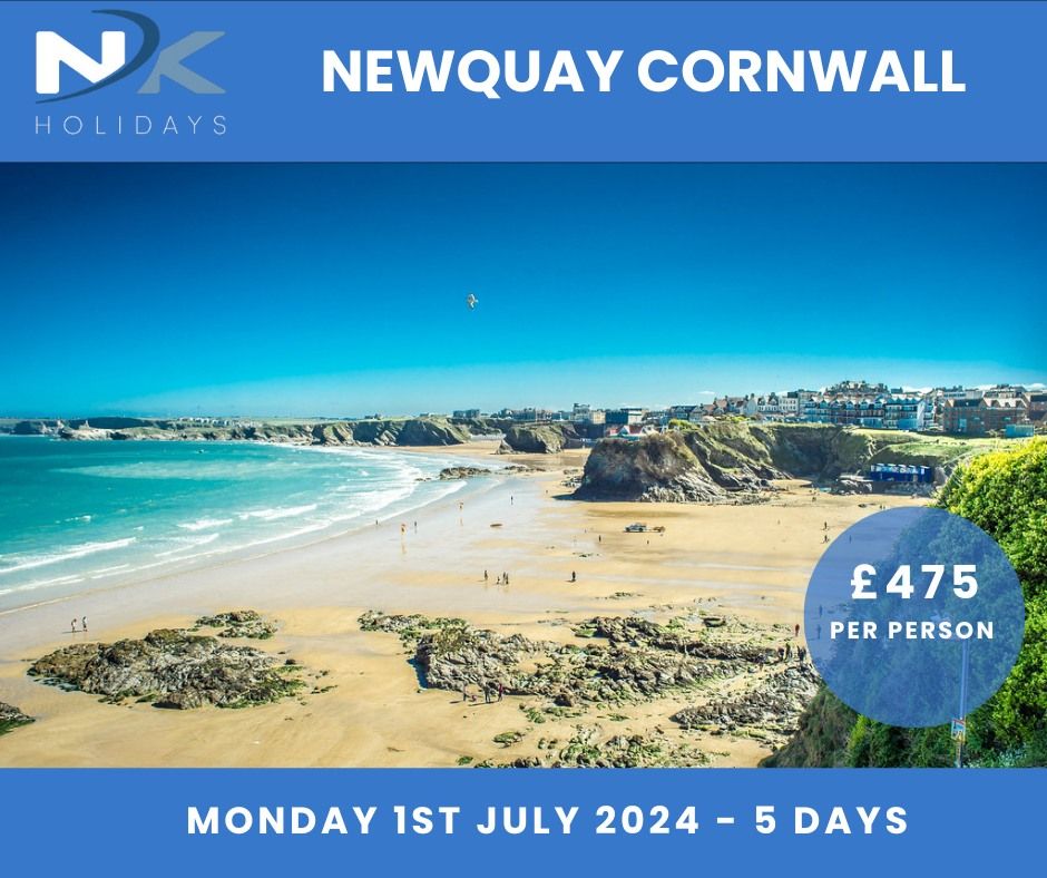 Newquay Cornwall - Coach Holiday 