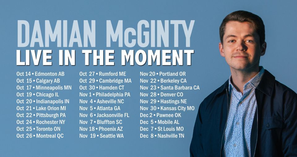 Chicago (Crystal Lake) \u2014 Damian McGinty: Live in the Moment!