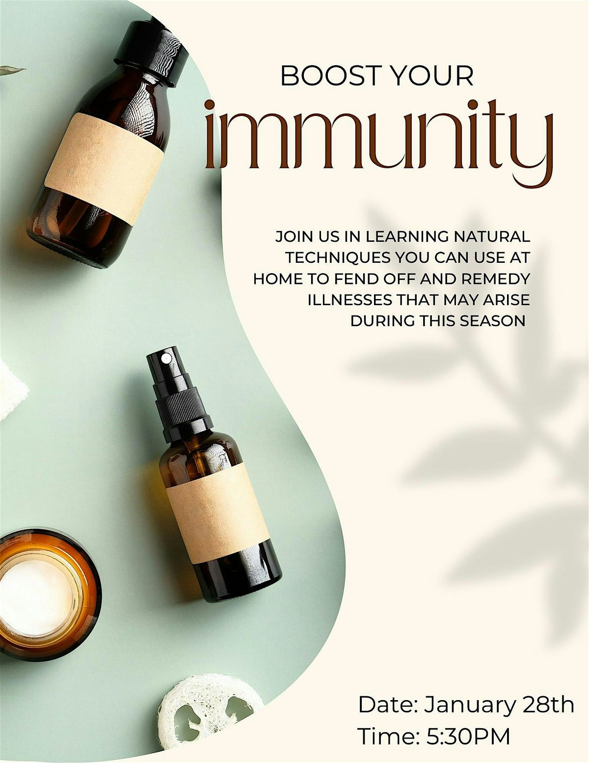 Boost Your Immunity Workshop