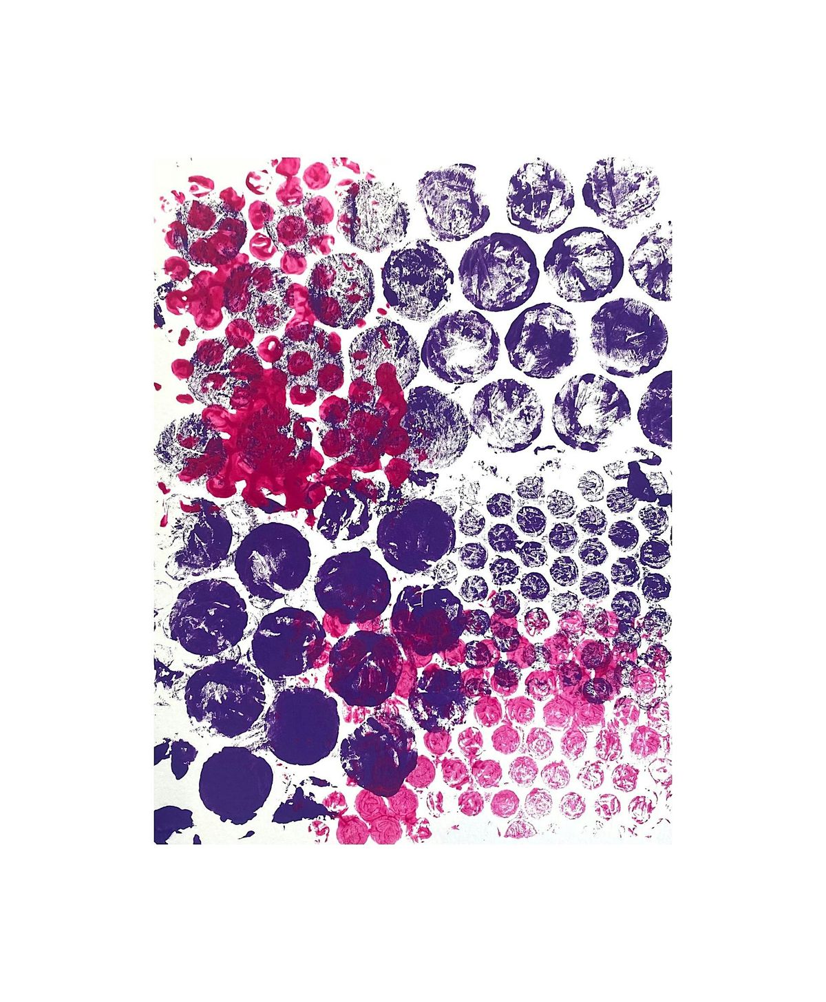 Bubble Wrap Print Making with Jaimee Todd