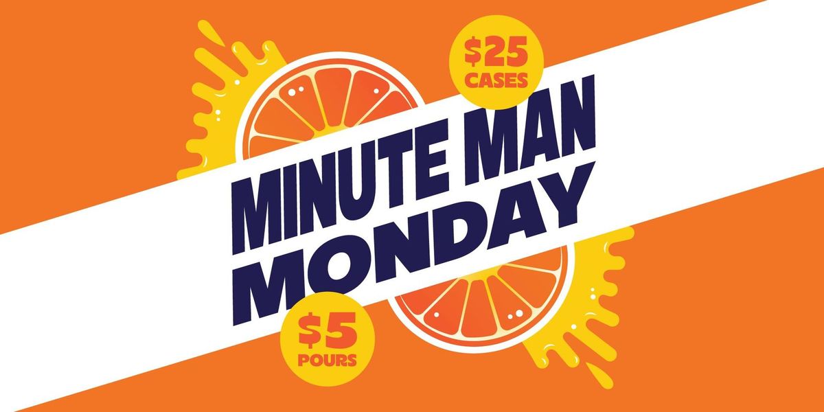 Minute Man Monday | Three Notch'd Brewing