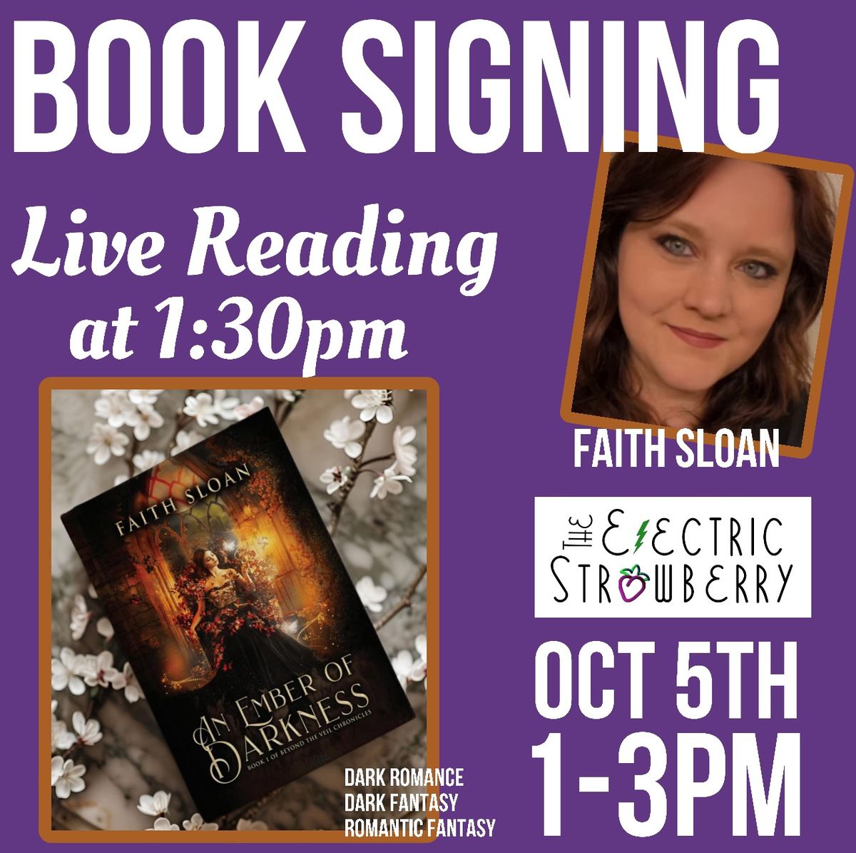 Book Signing \/ MEET & GREET- Faith Sloan  