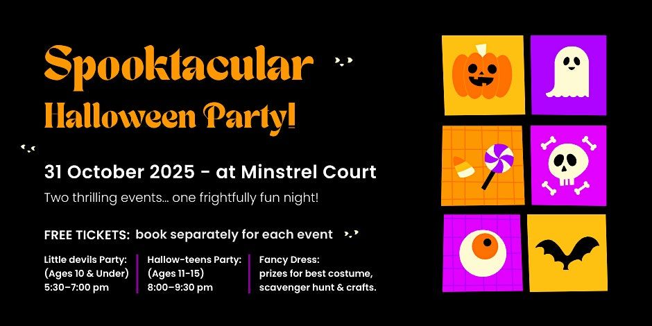 Spooktacular Halloween Party at Minstrel Court