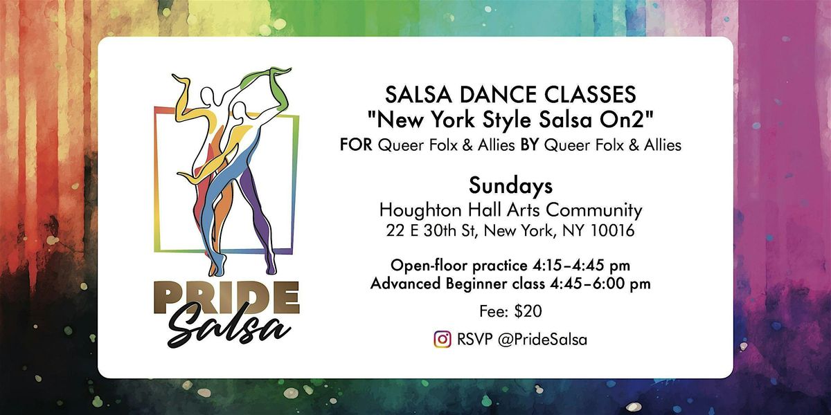 Queer Salsa Classes for Advanced Beginners on Sundays