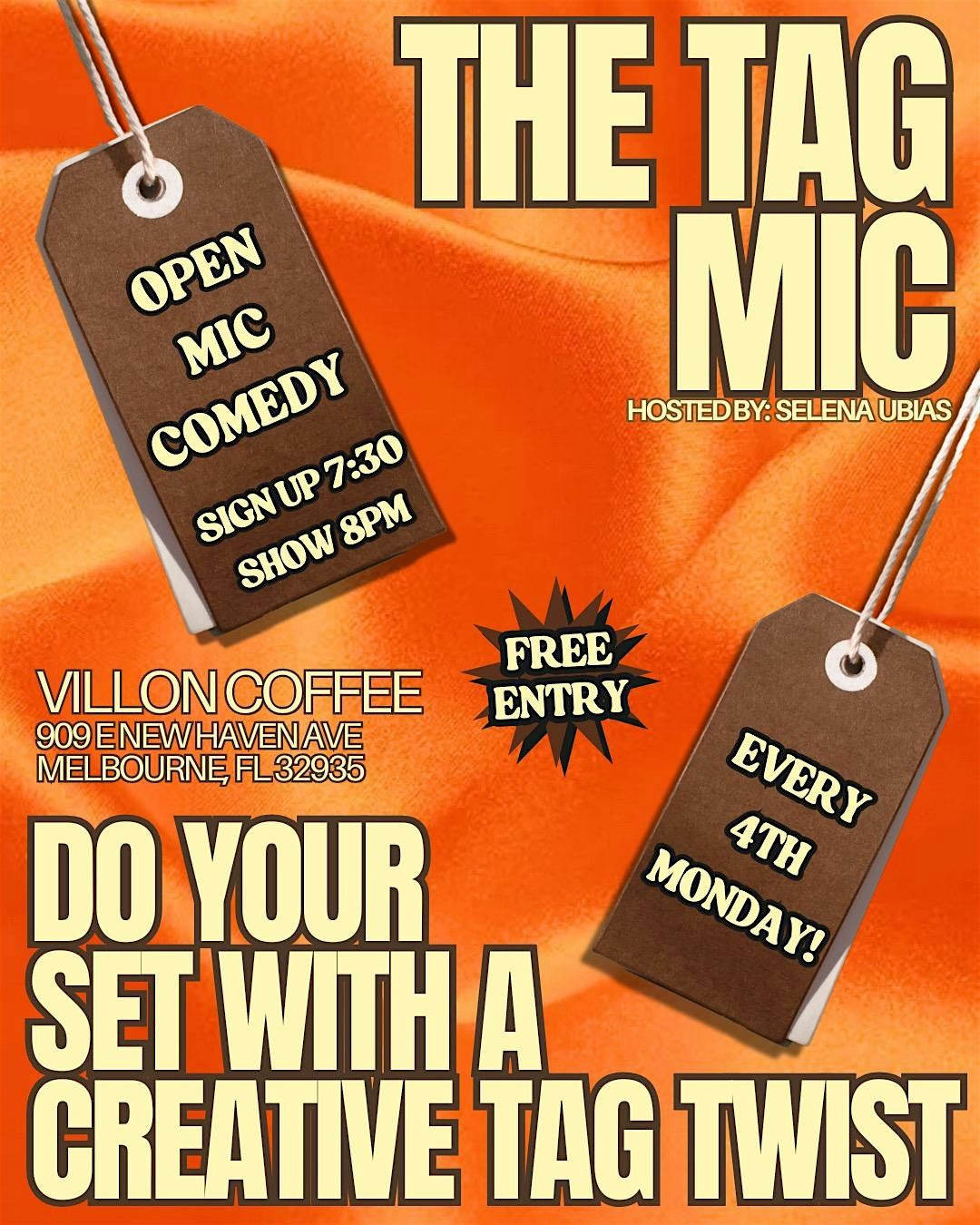 Villon Comedy Tag Mic