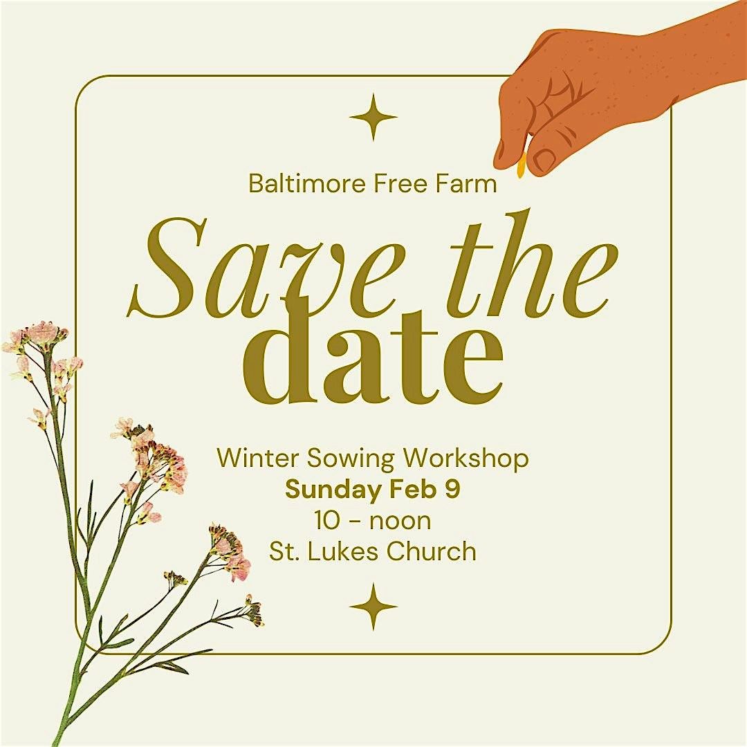 Winter Sowing Workshop