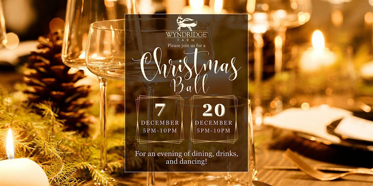 Wyndridge Farm's Annual Christmas Ball