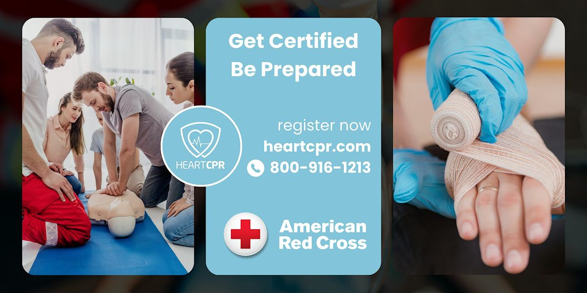 Adult CPR\/AED Class  \u2013 Red Cross BL | Laguna Hills, CA