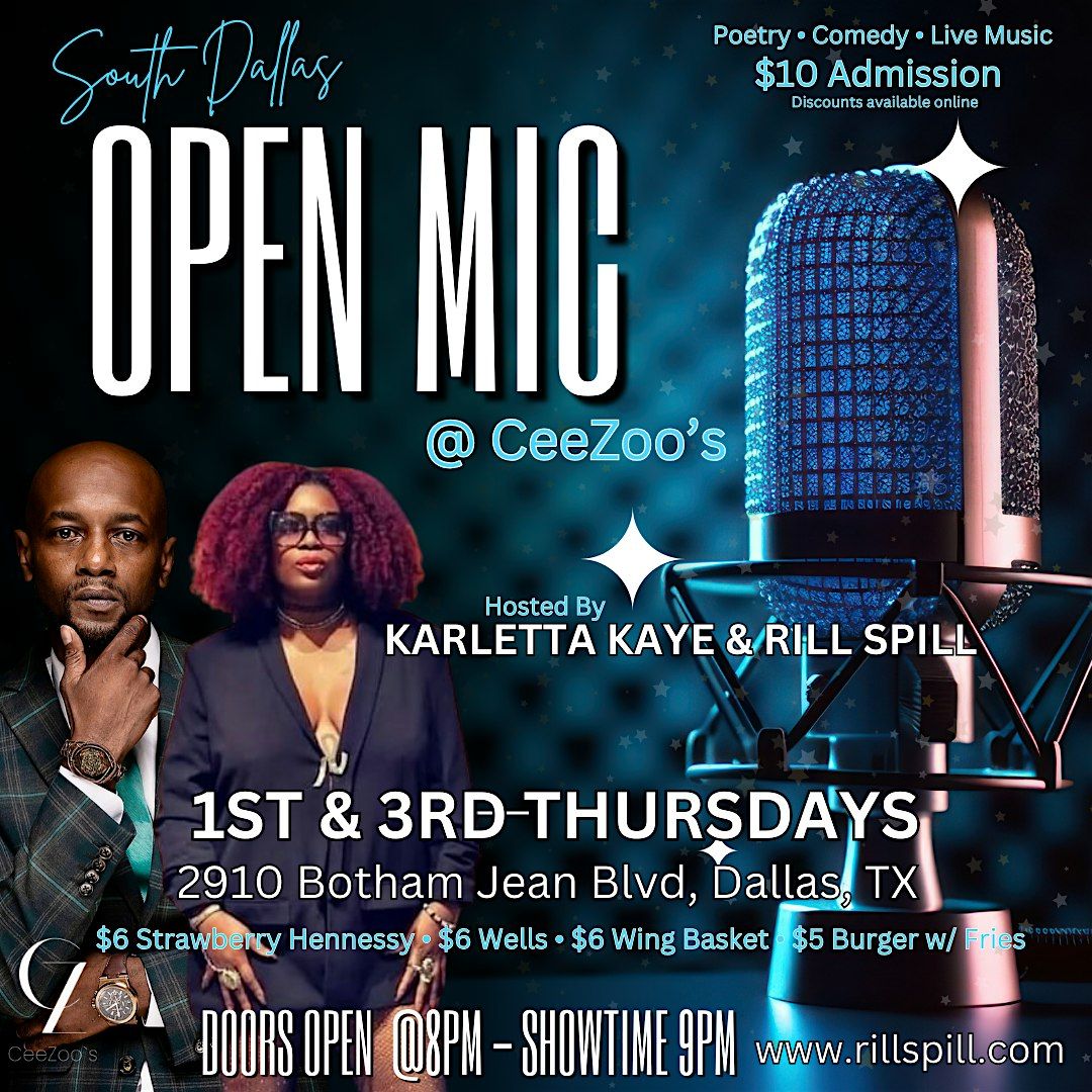 South Dallas Open Mic