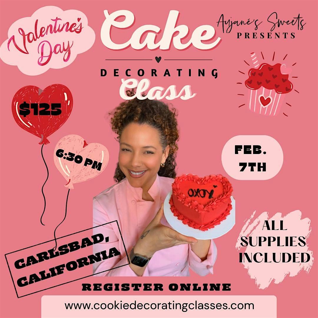 Love at First Bite: Valentine\u2019s Cake Decorating Class