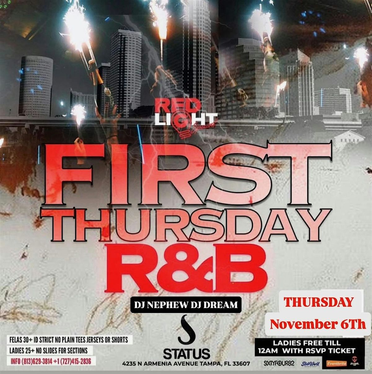 R&B THURSDAYS (REDLIGHT SPECIAL)