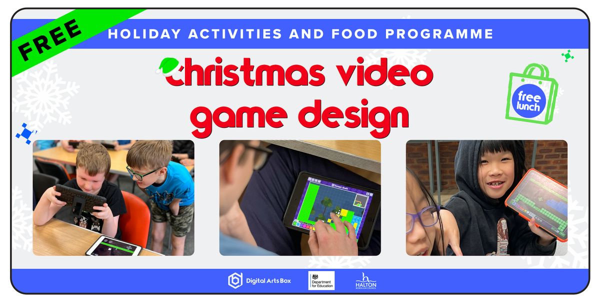 FREE Video Game Design Workshop| Ages 10-16 | Halton (HAF)