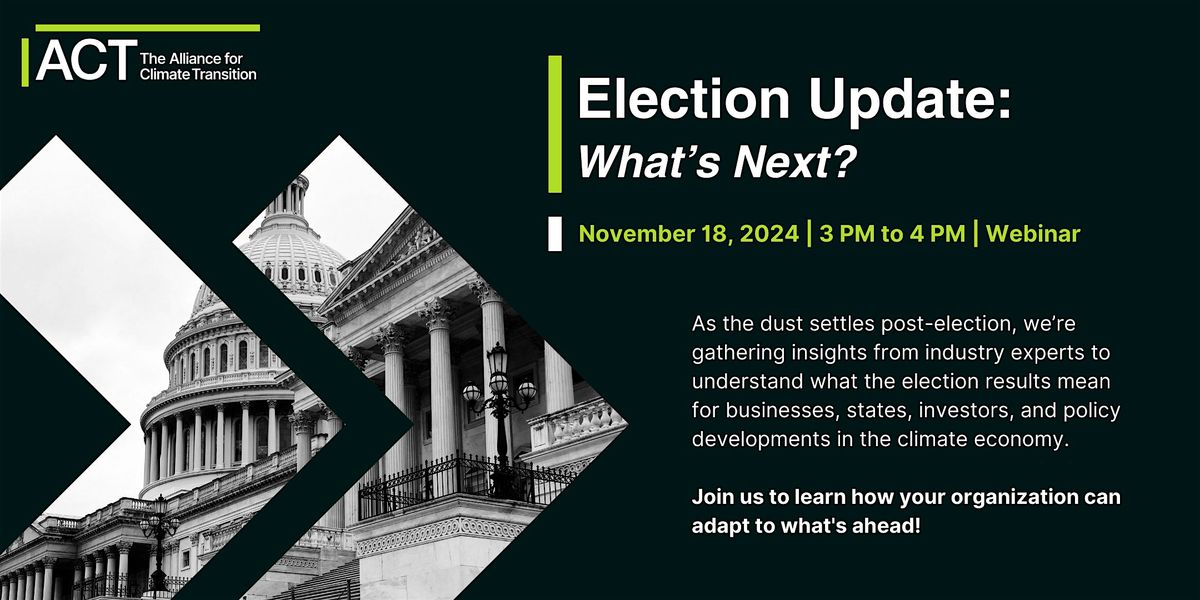 Election Update: What's Next