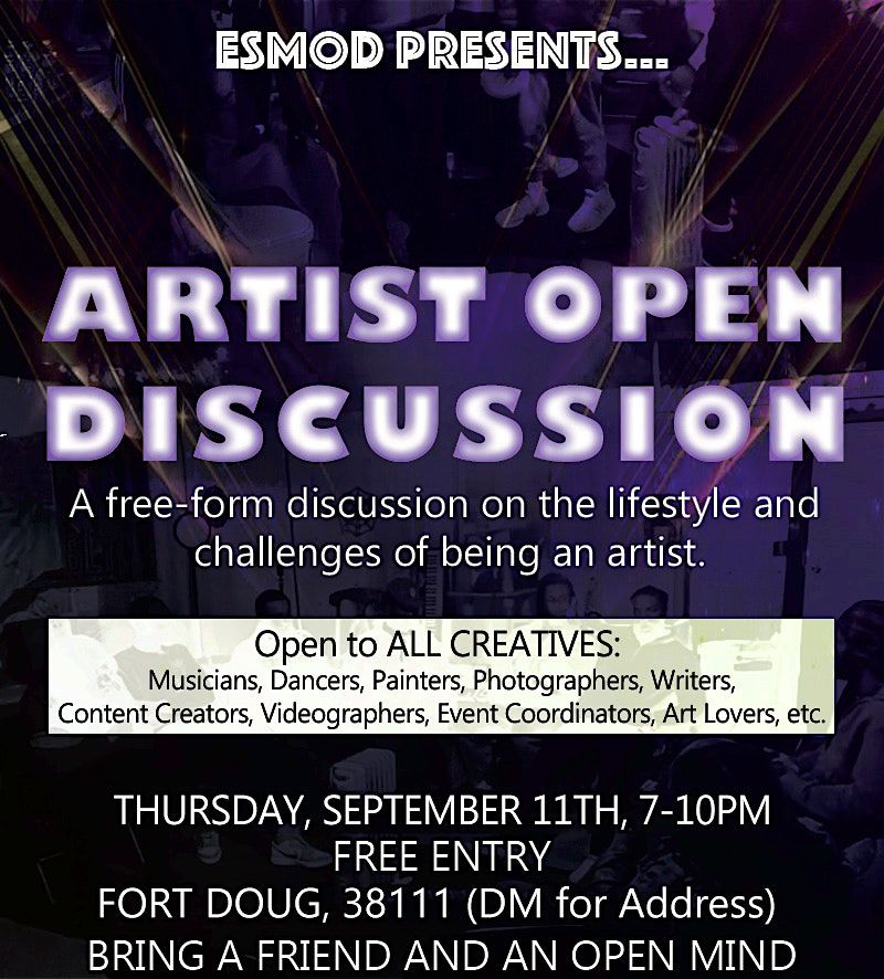 Artist Open Discussion #6 with EsMod