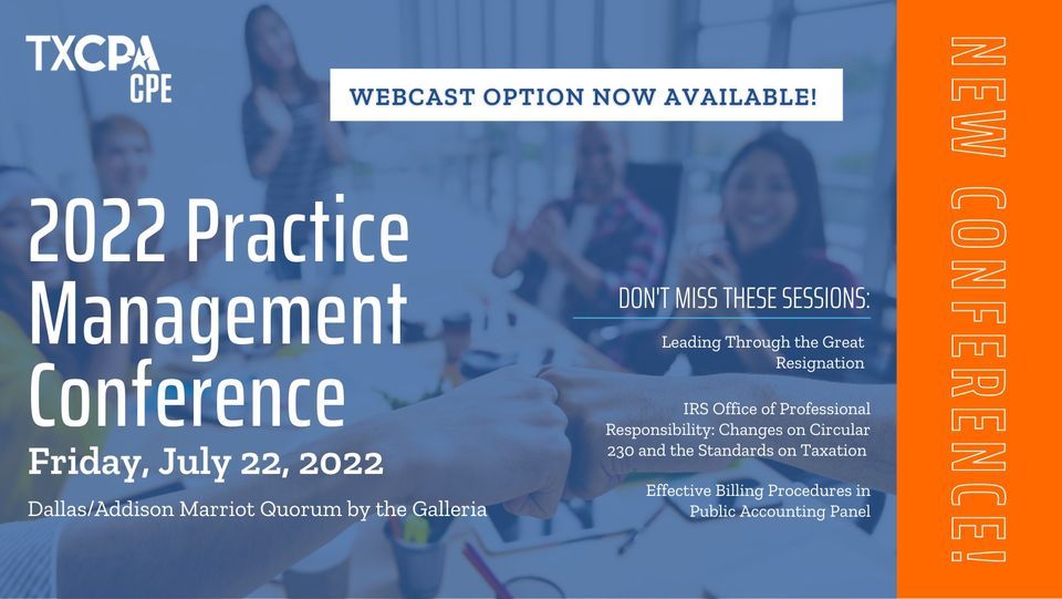 2022 Practice Management Conference, Dallas/Addison Marriott Quorum by ...